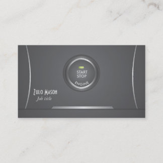 Cartão De Visita Tecla "Iniciar Cópias" da ignição do carro