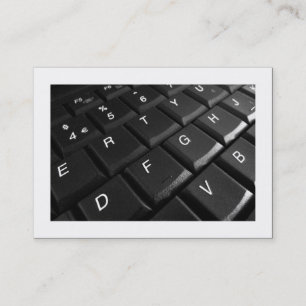 Cartão De Visita Teclado (bordado)