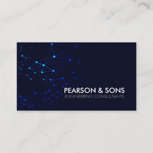 Cartão De Visita Técnica de engenharia de engenheiros