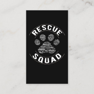 Cartão De Visita Técnico veterinário do veterinário Vet de salva