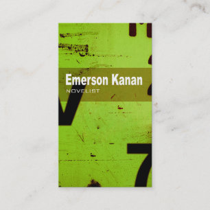 Cartão De Visita Tecnologia da arte do TBA - escritor do autor do