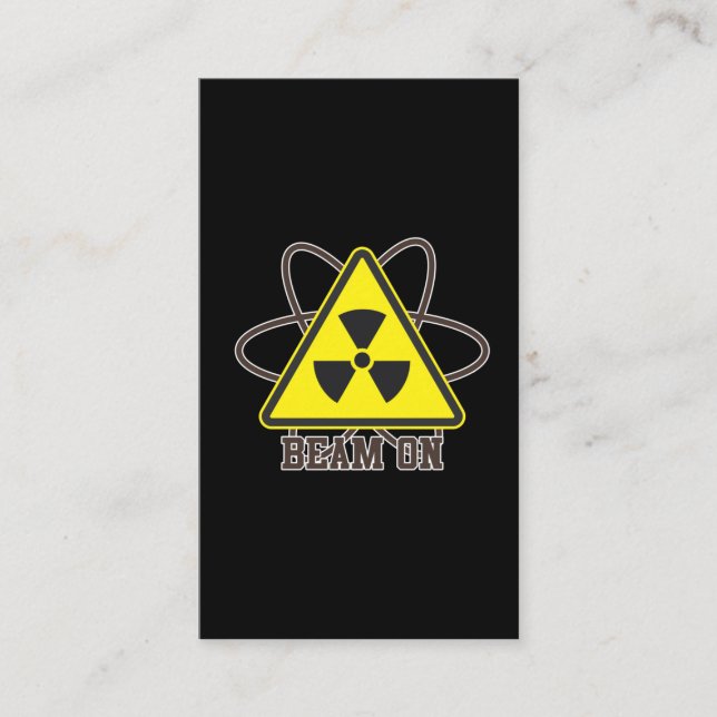 Cartão De Visita Tecnologia de Rad Tech Engraçada de Radiologia (Frente)