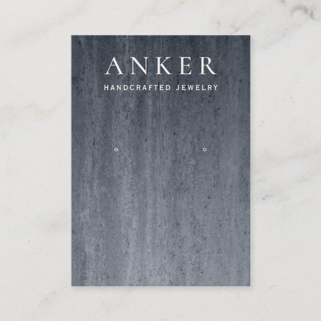 Cartão De Visita Tela de Cinza de Carvões (Frente)