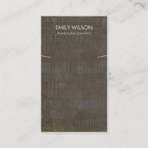 TELA DE CINZAS RUSTIC BRONZE LINES NECKLACE BRACEL