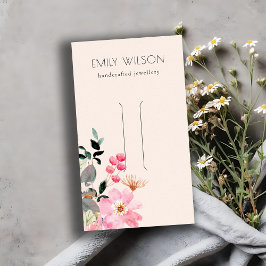 Cartão De Visita Tela de clipe de cabelo de parelha flexível cor-de