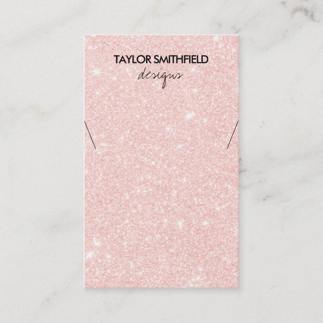 Cartão De Visita Tela de Colar com Falhas (Frente)