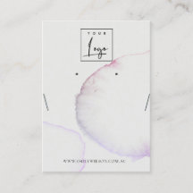 Tela de colar roxa com Cinza abstrato