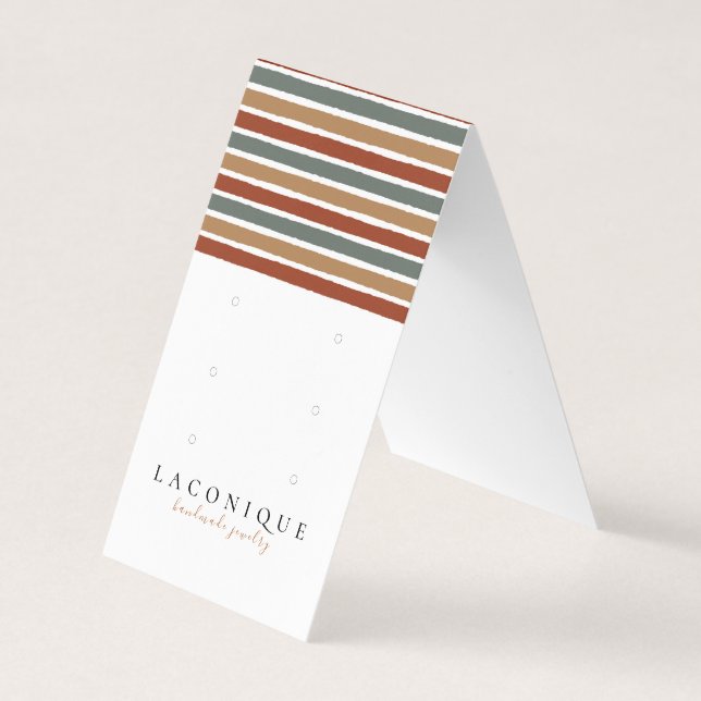 Cartão De Visita Tela de Joias | ABSTRATO | Moderno (Frente)