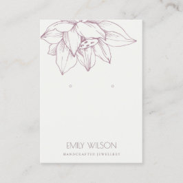 CARTÃO DE VISITA TELA DE OUVIMENTO SIMPLES DE PINCO BRUTO ELEGANTE