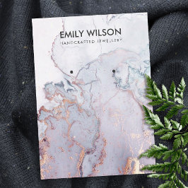 CARTÃO DE VISITA TELA DE OUVIR DA MARCA AGÁVEL AZUL MAUVE BLUE AGAT