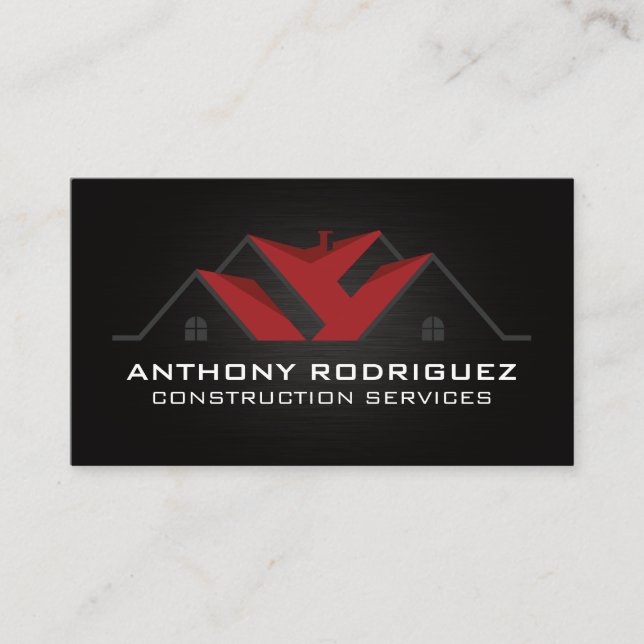 Cartão De Visita Telhado | Imóveis | Residencial (Frente)