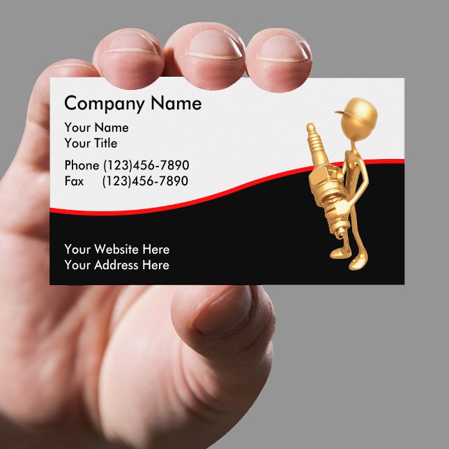 Cartão De Visita Temas Automotivos Novo (Criador carregado)