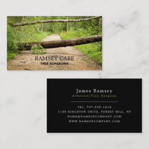 Cartão De Visita Tempestade - Cirurgião-Árvore - Arborista