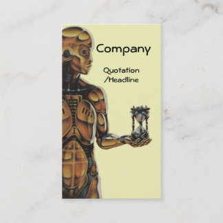 Cartão De Visita Tempo mecânico