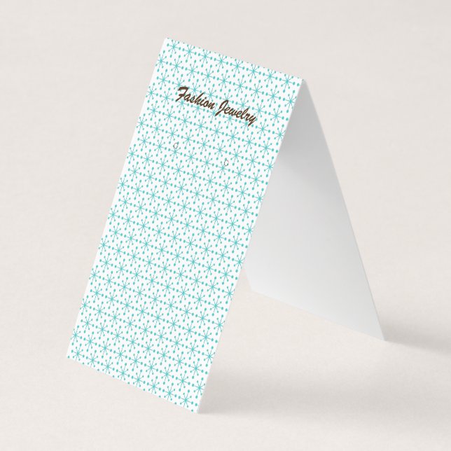 Cartão De Visita Tendência de Flocos/Estrelas Dourada Dourar o Ecrã (Frente)