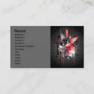 Cartão De Visita Tendência do Tema Musical de Vetor Livre