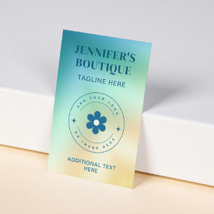 Cartão De Visita Tendência moderna de gradiente de Abstrato adicion