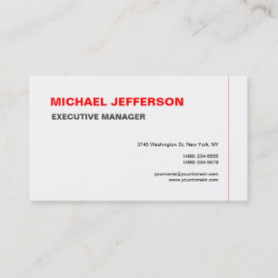 Cartão De Visita Tendy Modern Elegante Simples