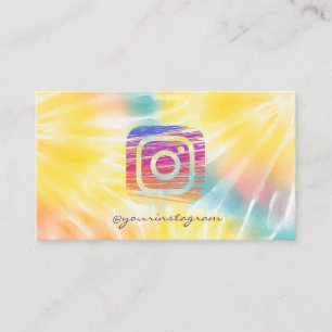Cartão De Visita Tendy Rainbow Tai Dia Instagram Mídia Social