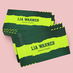 Cartão De Visita Tênis Coach