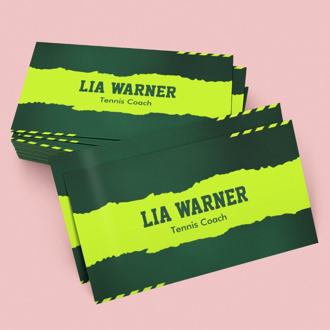 Cartão De Visita Tênis Coach (Criador carregado)