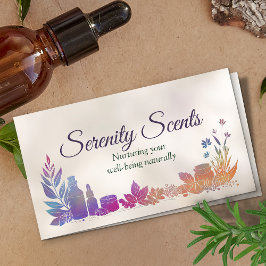 Cartão De Visita Terapêutica Aromaterápica