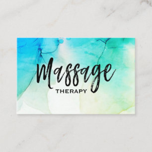Cartão De Visita ** Terapêutica de Massagem com Terapêutica de Ma