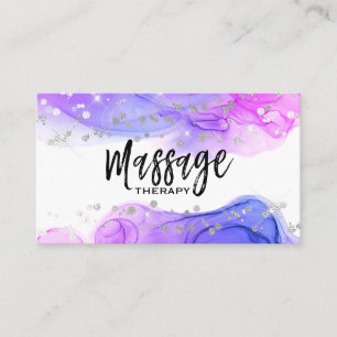 Cartão De Visita ** Terapêutica De Massagem - Lítima De Terapia D