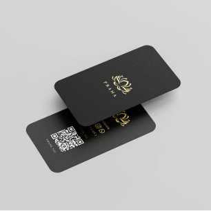 Cartão De Visita Terapêutica Terapêutica Moderna Com Spa Lotus Dour