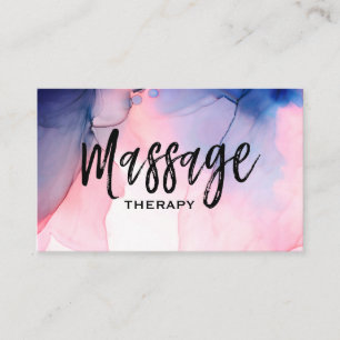 Cartão De Visita *~* Terapêutico de Massagem * Tratamento de Massa