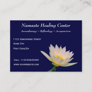 Cartão De Visita Terapia/ioga/meditação holísticas