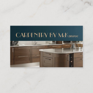 Cartão De Visita Terminar Carpintaria, Mill Trabalho, Madeira, Cons