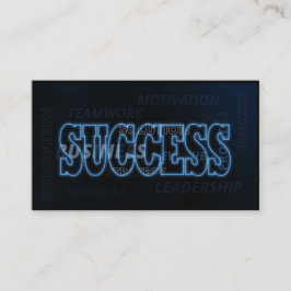 Cartão De Visita Termos do especialista em soluções de negócios par