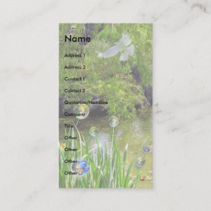 Cartão De Visita Terra reciclagem!