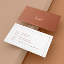 Terracotta Minimalista Moderno Profissional
