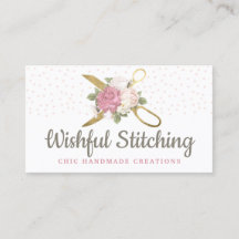 Tesoura Dourada para costurar e Rosas flexíveis pa