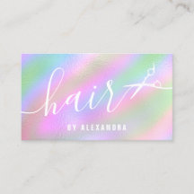 Tesoura holográfica holográfica moderna e elegante