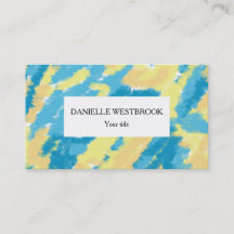 Teste padrão azul, amarelo e alaranjado do céu