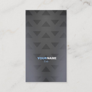 Cartão De Visita Teste padrão Metall de Groupon