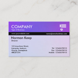 Cartão De Visita Tex Colorido - Gradientes Moles