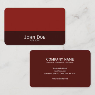 Cartão De Visita TEXTO PERSONALIZADO - Crie seu próprio minimalista