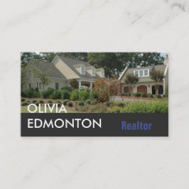 Cartão De Visita Texto profissional minimalista de Modelo de foto p