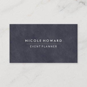 Cartão De Visita Textura Azul Roxo Profundo