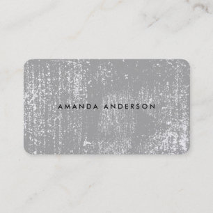 Cartão De Visita Textura do Grunge