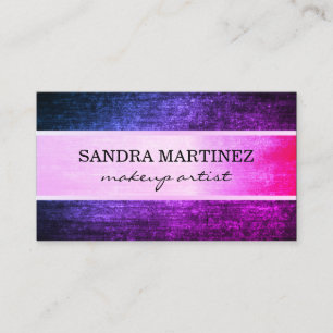 Cartão De Visita Textura elegante de glamour