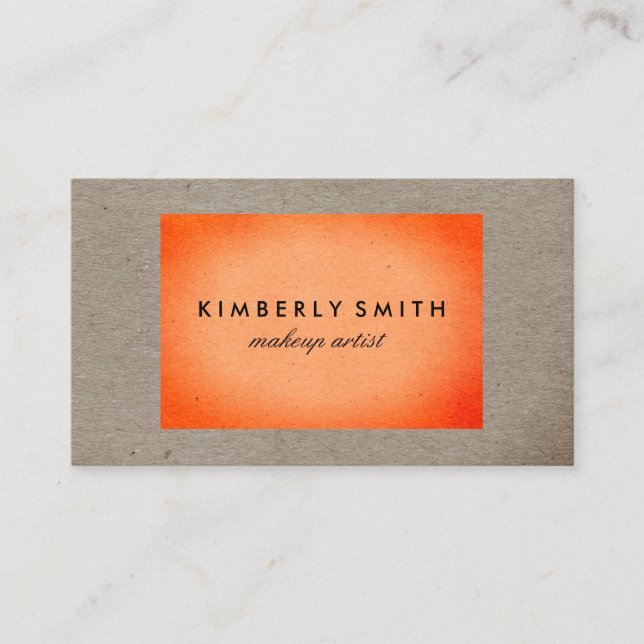 Cartão De Visita Textura em negrito (Frente)