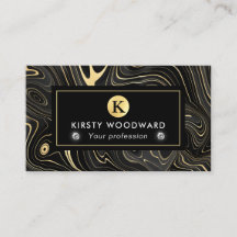 Texturas Elegantes de Strata Preta e Dourada