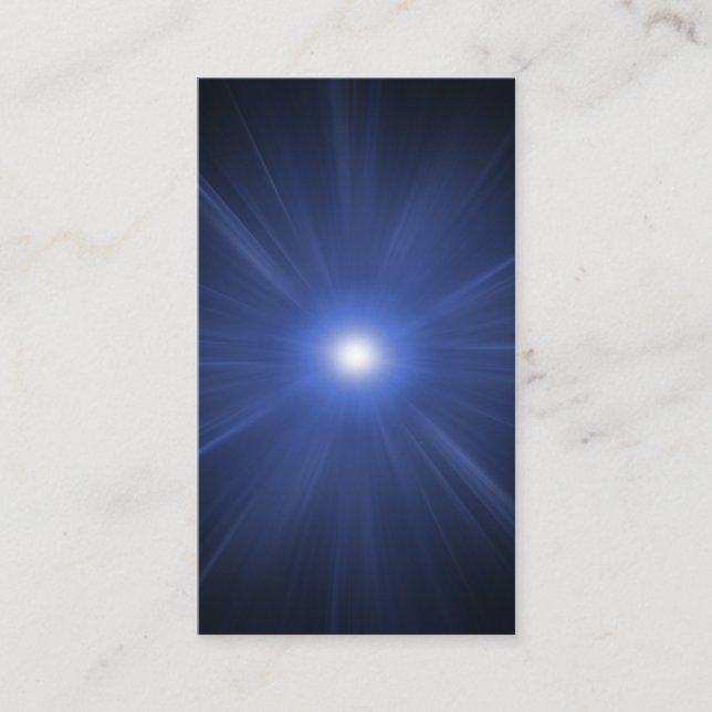 Cartão De Visita the beginning of the universe (Frente)