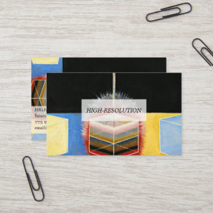 Cartão De Visita The Dove, 1915, por Hilma af Klint