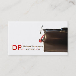 Cartão De Visita Therapeutist/cartão de visita do médico de